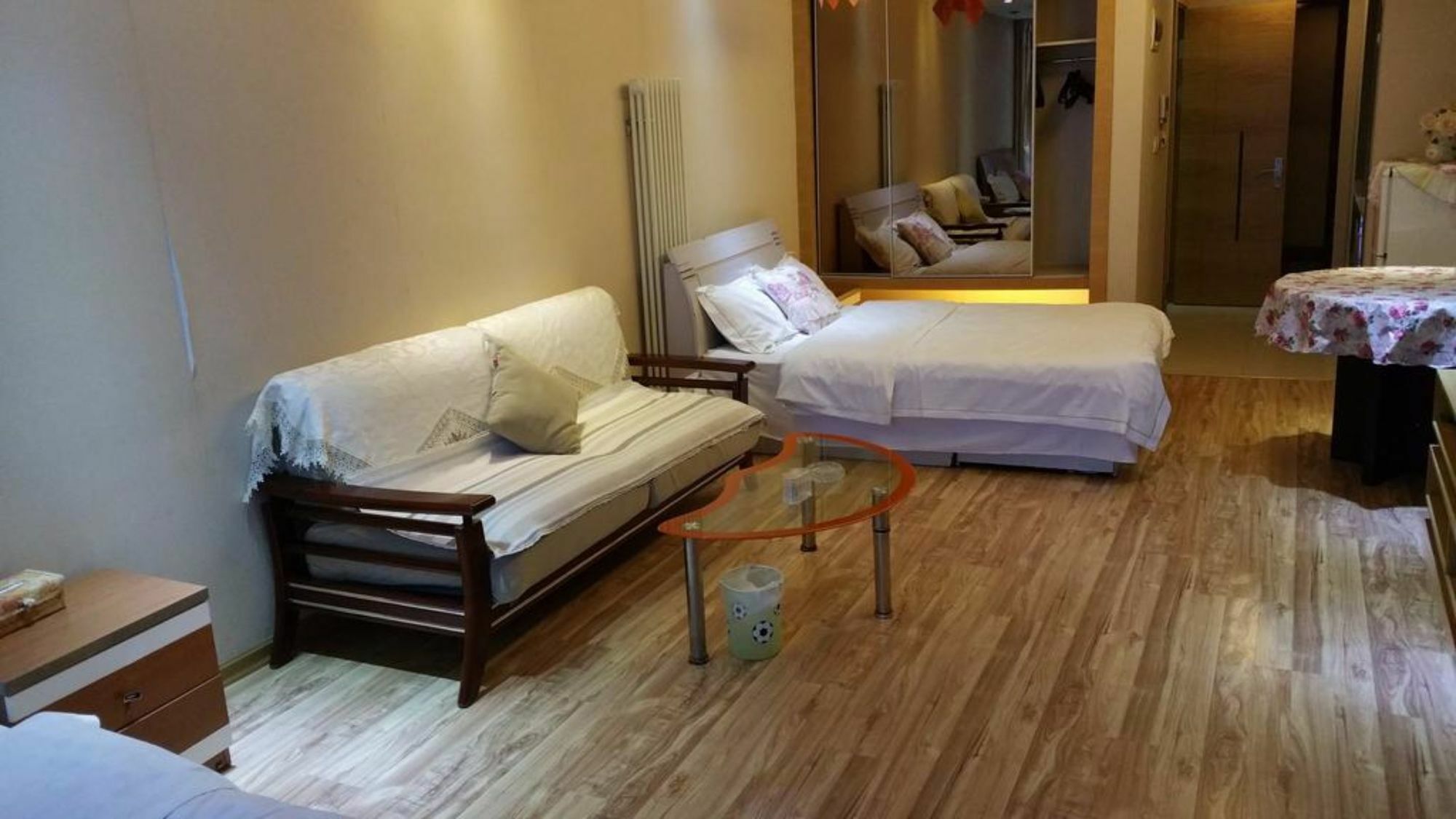 Dalian Yidian Yijing Huayuan Apartment ภายนอก รูปภาพ